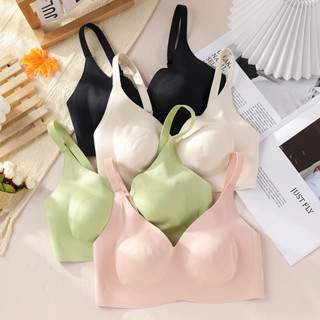 🌼Bra Bra Bra🌼 wireless bra บราไร้โครงไร้โครง ดีไซน์เรียบ มีฟองเสริม ผ้านิ่มใส่สบาย