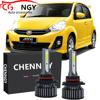 หลอดไฟหน้ารถยนต์ LED 6000K 9-32V สําหรับ Myvi Lagi Best Year 2011 To 2014 1 คู่