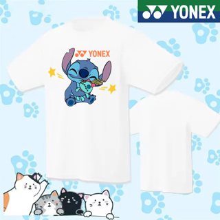 Yonex ใหม่ เสื้อกีฬาแบดมินตัน แขนสั้น แห้งเร็ว สําหรับเด็กผู้ชาย และผู้หญิง 2023