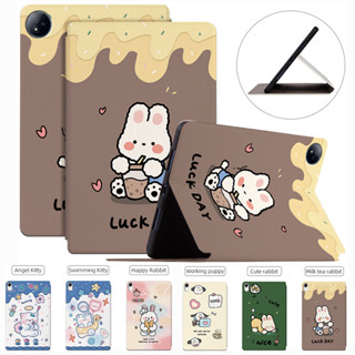 for VIVO Pad Air 11.5 inch 2023 Cute Tablet Cover PU Leather with Auto Wake Function Stand Flip Case