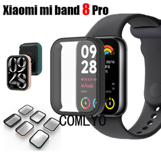 สําหรับ Xiaomi mi band 8 Pro เคสกระจก ป้องกันหน้าจอ เคสป้องกัน กันชน