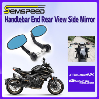 【SEMSPEED】กระจกมองหลังอลูมิเนียมอัลลอยด์ สําหรับรถจักรยานยนต์ CFMOTO 800 NK KTM DUKE 790