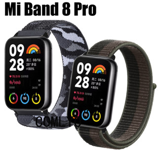 สายนาฬิกาข้อมือไนล่อน แบบนิ่ม สําหรับ Xiaomi Mi Band 8 Pro