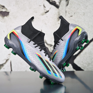 2023 New Football Shoes High Collar Long Nail Football Shoes Outdoor Training Competition Sizes 33-46