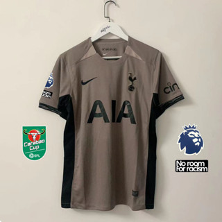 เสื้อกีฬาแขนสั้น ลายทีม Tottenham Hot.spur 3rd 23 24 ไซซ์ S - 2XL