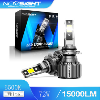 Novsight N74 ไฟหน้ารถยนต์ Led 9005 70W 15000LM hb3 6500K 2 ชิ้น