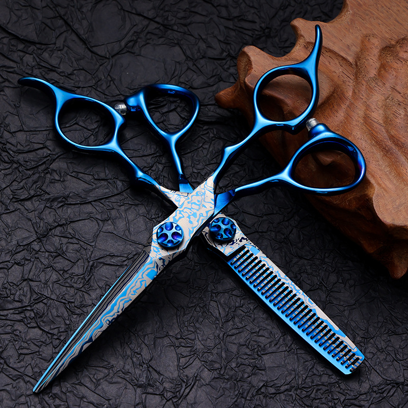6.0 JP440C Professional Hair Scissors Hairdressing กรรไกรทําให ้ ผอมบางตัดผมกรรไกรชุดตัดผมกรรไกรตัดผม