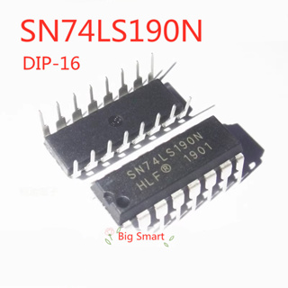 ตัวนับถอยหลัง แบบไบนารี SN74LS190N DIP-16 74LS190 DIP16 4 บิต 5 ชิ้น