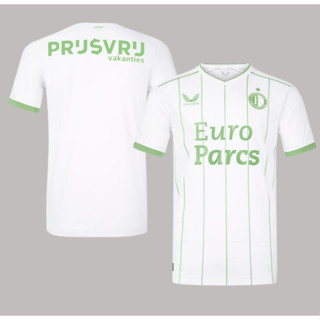 เสื้อกีฬาแขนสั้น ลายทีมฟุตบอล Feyenoord jersey 23/24 ชุดที่สาม