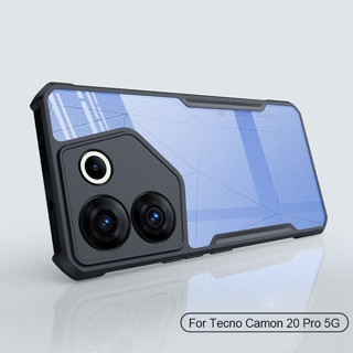 เคสอะคริลิคใส กันกระแทก สําหรับ Tecno Camon 20 Pro 4G 5G