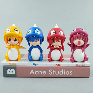 โมเดลฟิกเกอร์ PVC รูปการ์ตูนอนิเมะ Bocchi The Rock Gotoh Hitori Yamada ไดโนเสาร์น่ารัก ขนาด 10-12 ซม. ของเล่นสําหรับเด็ก ของขวัญ 4 ชิ้น ต่อชุด