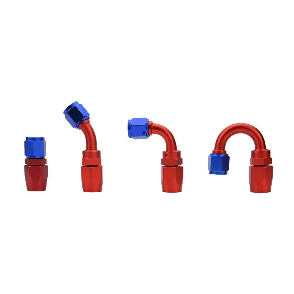 AN4 AN6 AN8 AN10 AN12 ตรง 0 45 90 180 องศาน้ำมันหมุนท่อ CPE Hose End Fitting Adaptor Kit สำหรับน้ำมัน/เชื้อเพลิง/แก๊สสาย หัวฟิตติ้ง - รูปที่ 5