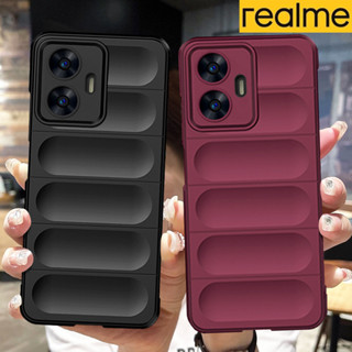 Realme C55 C53 C35 GT Neo 5 Neo 2 GT 2 Realme 10 Pro Plus Realme 11 Pro Plus ต่อต้าน ลายนิ้วมือ กันกระแทก ดีไซน์เฉพาะตัวเคสโทรศัพท์นุ่ม