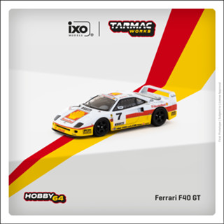 โมเดลรถยนต์อัลลอย Tw 1: 64 Ferrari F40 GT T64-076-93IGT07