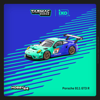 โมเดลรถยนต์อัลลอย Tw 1: 64 Porsche 911 GT3 R T64-059-19NUR44