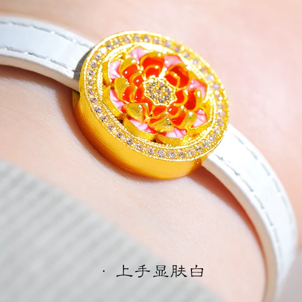 สร้อยข้อมือเชือกหนังแฮนด์เมด สำหรับผู้ชายและผู้หญิง thumbnail 3