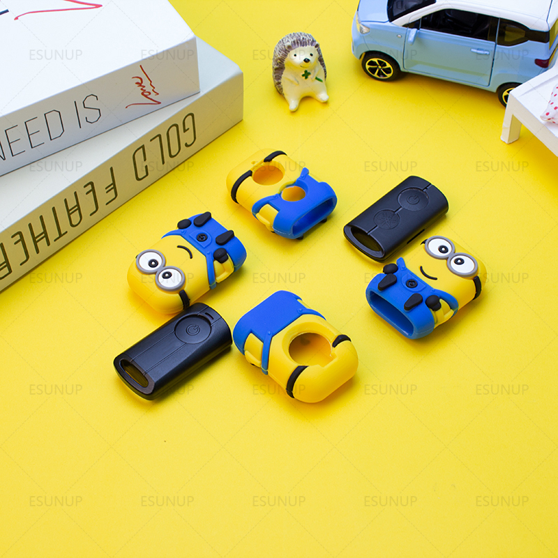 ใหม่ เคสรีโมตคอนโทรล ลายการ์ตูนมินเนี่ยน สําหรับ Yamaha NVX Y16 Aerox Xmax Nmax Grand Filano Fazzo xmax300 - รูปที่ 2