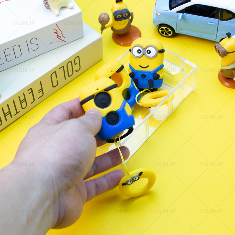 ใหม่ เคสรีโมตคอนโทรล ลายการ์ตูนมินเนี่ยน สําหรับ Yamaha NVX Y16 Aerox Xmax Nmax Grand Filano Fazzo xmax300 - รูปที่ 4