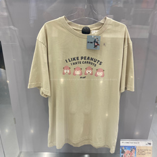 Uniqlo Spy Family Co เสื้อยืด พิมพ์ลาย Spy Family Second Bullet Ania