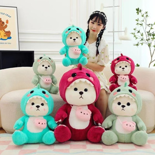 หมอนตุ๊กตาหมี Lena Bear เหมาะกับของขวัญวันเกิด แบบสร้างสรรค์ ของเล่นสําหรับเด็ก