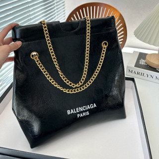 Balenciaga ใหม่ กระเป๋าสะพายไหล่ ใส่กุญแจ แฟชั่นสําหรับสตรี