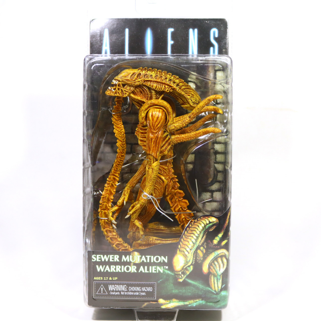 ฟิกเกอร์ SDCC NECA Sewer Mutation Warrior Alien Xenomorph 7 นิ้ว 2017
