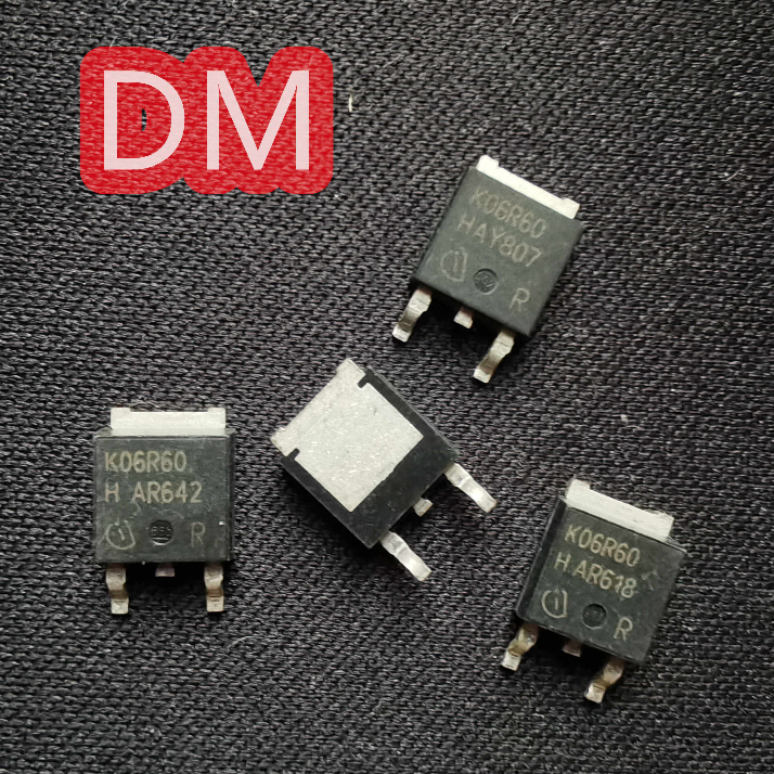 ((10 ชิ้น) IKD06N60RF K06R60F 600V 12A 100W IGBT/การจัดการผลภาคสนาม TO-252 ราคา ถูกที่สุด ดีลบีเคเค แกลเลอรีภาพที่ 2