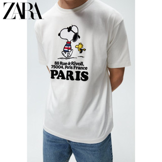 เสื้อยืดแขนสั้น พิมพ์ลาย Zara Nubi สําหรับผู้ชาย 6224420 251