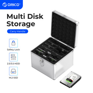 orico กล่องอลูมิเนียม 15 bay ฮาร์ดไดร์ฟสําหรับ 2 . 5 3 . 5 นิ้ว hdd m . 2 ssd 5/10 bay（BSC-LSN15）