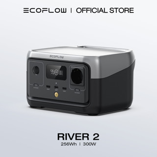 Ecoflow เครื่องกําเนิดไฟฟ้าพลังงานแสงอาทิตย์ 2, 256 Wh LiFeP04 ชาร์จเร็วใน 1 ชั่วโมง พลังงานสูงสุด 600 วัตต์ สําหรับตั้งแคมป์ มอเตอร์บ้าน ระเบียง