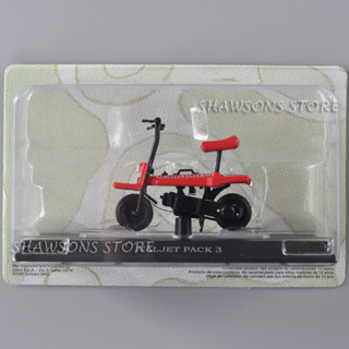 โมเดลรถจักรยานยนต์ สกูตเตอร์ 1:18 Diecast Scooter Moped Bike Italjet Pack 3 ขนาดเล็ก