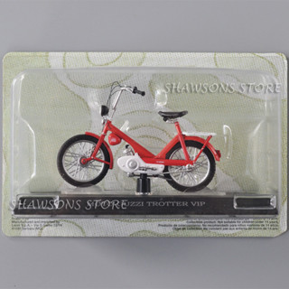 โมเดลรถจักรยานยนต์ สกูตเตอร์ 1:18 Scooter Moped Bike Moto Guzzi Trotter VIP ขนาดเล็ก ของเล่นสําหรับเด็ก