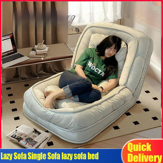 【Free shipping】Lazy Sofa Single Sofa lazy sofa bed tatami Recliner Sofa reading chair sofa bed