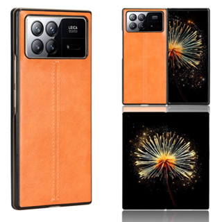 เคสโทรศัพท์มือถือ หนัง PU ฝาพับ สไตล์เรโทร สําหรับ Xiaomi Mix Fold 3 Fold 2 Mi Mix Fold 3