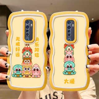 เคสโทรศัพท์มือถือ ลายการ์ตูนเด็กผู้ชาย และเด็กผู้หญิงน่ารัก สําหรับ OPPO Reno2F Reno2 Z Reno5 Reno6 Reno7 Reno8Z