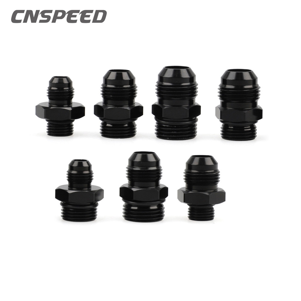 อะแดปเตอร์โอริง ตัวผู้ ORB-6 ORB-10 ORB-10 เป็น AN6 6AN AN8 8AN AN1010AN 6061-T6