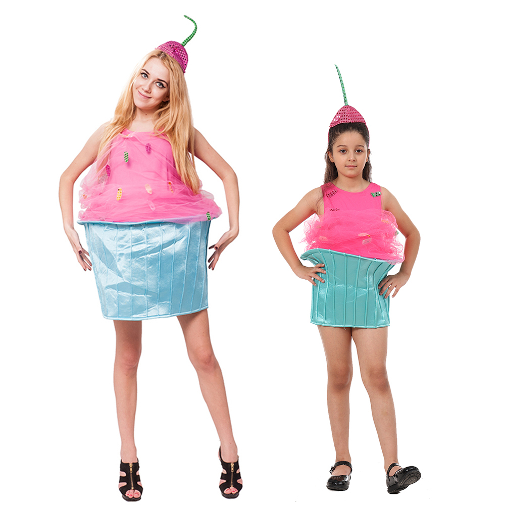 ❤พร้อมส่ง❤เสื้อผ้าเด็กฮาโลวีน ขนมหวานแสนอร่อยเค้กสาวคอสเพลย์เครื่องแต่งกาย แม่และเด็กโรงเรียนคาร์นิวัลปาร์ตี้อาหารแฟนซีแต่งตัว