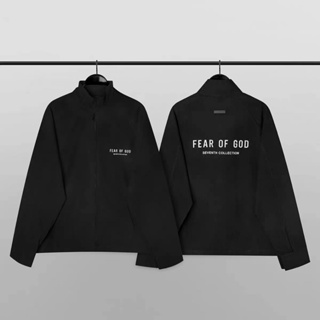 Fear OF GOD FOG เสื้อแจ็กเก็ต คอปก ทรงหลวม น้ําหนักเบา สไตล์สตรีท สําหรับผู้ชาย