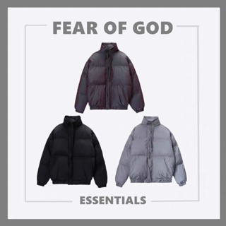 เสื้อแจ็กเก็ต คอปก แบบหนา ลาย Fear OF GOD FOG หลากสีสัน