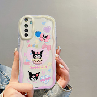 เคสโทรศัพท์มือถือแบบนิ่ม กันกระแทก ลายการ์ตูนคุโรมิน่ารัก สําหรับ Realme 6i 5 5i 5s 6 6s 6 Pro 5 Pro 7i Realme 8 8 Pro 8i 4G