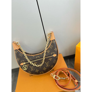Lv สินค้าใหม่ กระเป๋าใต้วงแขน อินเทรนด์ จับคู่สี แฟชั่นยอดนิยม