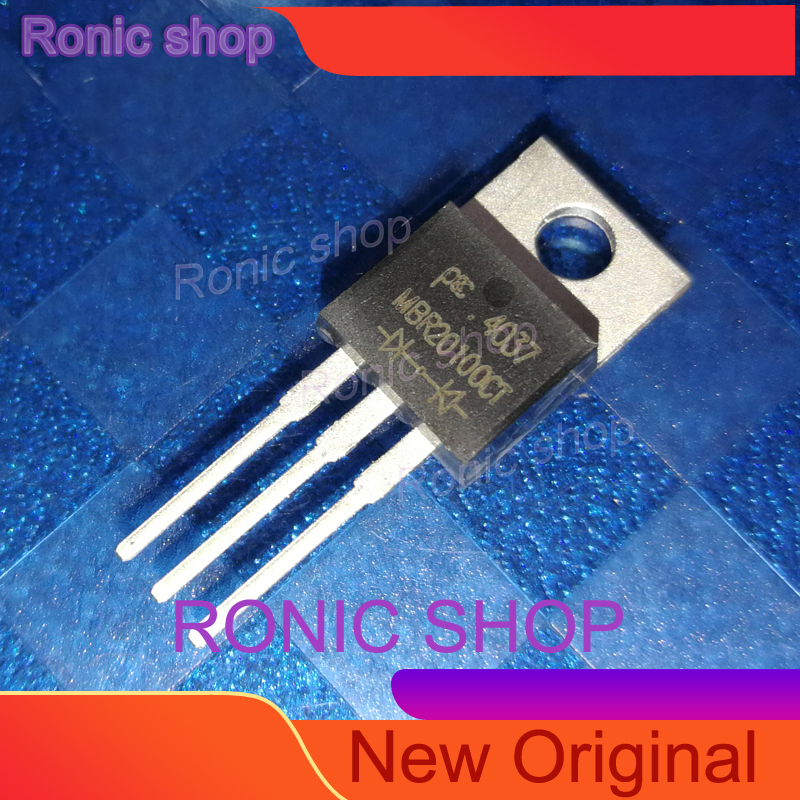 5 ชิ้น MBR20100CT 20A100V TO220 Schottky ไดโอด TO220