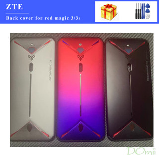 ฝาครอบด้านหลัง แบบเปลี่ยน สําหรับ ZTE nubia Red magic 3 NX629j Red magic 3s NX629j-v1s