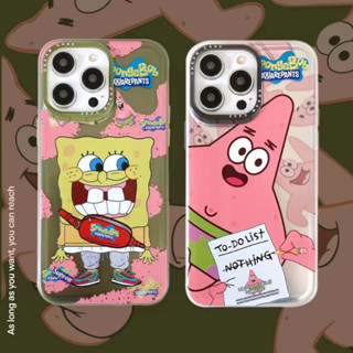 เคสโทรศัพท์มือถือ กันกระแทก ลาย Spongebob SquarePants สําหรับ iPhone15 13 13Pro 13ProMAX 14 14Pro 14ProMAX