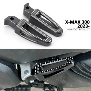 Nighthawk KNIGHT ที่พักเท้าผู้โดยสาร อะลูมิเนียม กันลื่น สําหรับ YAMAHA XMAX300 2023