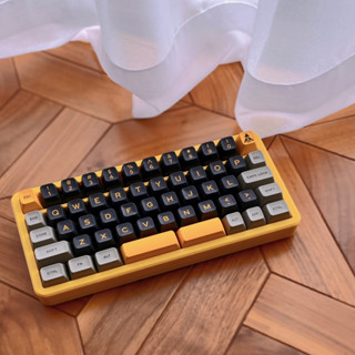 SA keycaps Yellow Screen  Doubleshot ABS keycap 61/64/68/84/87/96/980/104/108