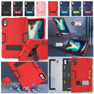 For Lenovo Tab M10 5G 10.6 Inch 2023 TB-360ZU TB-360XU Multiple Protection Kids Shockproof Case With Bracket Contrast Color Tablet Cover