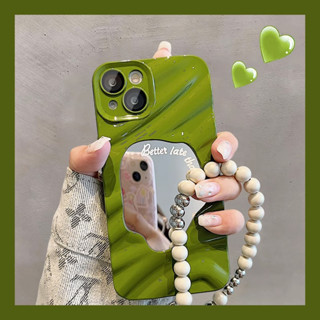 【พร้อมสร้อยข้อมือมุก】เคสโทรศัพท์มือถือชุบไฟฟ้า หรูหรา พร้อมฟิล์มกันรอยเลนส์กล้อง สําหรับ iphone 15 14 plus 15 Pro Max 14promax 15promax 14pro