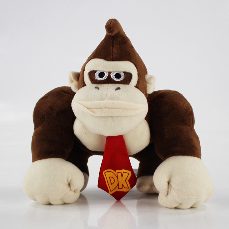 เกมญี่ปุ่น 19-25 ซม. ซุปเปอร์บรอส Jumpman Donkey Kong Monkey Pauline ของเล่นตุ๊กตาตุ๊กตานุ่มตุ๊กตาของเล่นเด็กวันเกิดของขวัญคริสต์มาส