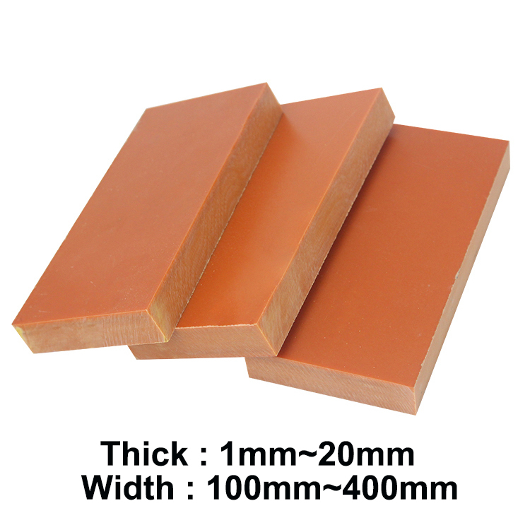 แผ่นบอร์ดฉนวนกันความร้อน CNC ป้องกันไฟฟ้าสถิตย์ ทนต่ออุณหภูมิสูง สีส้ม สีแดง – โปรปัง